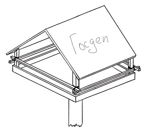 Кормушка раскраска для детей