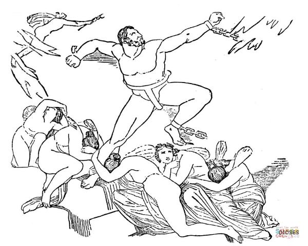 Прометей рисунок