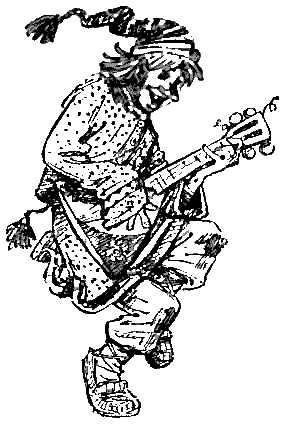 Шут раскраска для детей