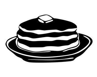 Блинчики черно белые