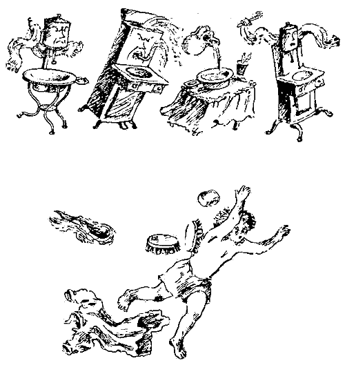 Раскраска Мойдодыр