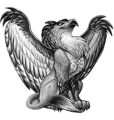 Грифон тату эскизы