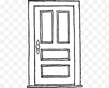 Пластиковая дверь рисунок