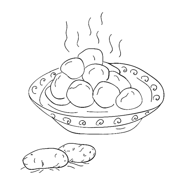 Вареники Графика в тарелке