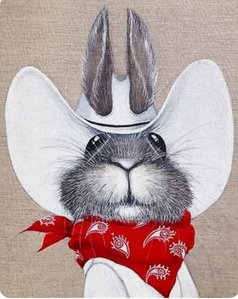 Смешные Рисованные зайцы