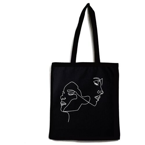 Шоперы чёрные с рисунками