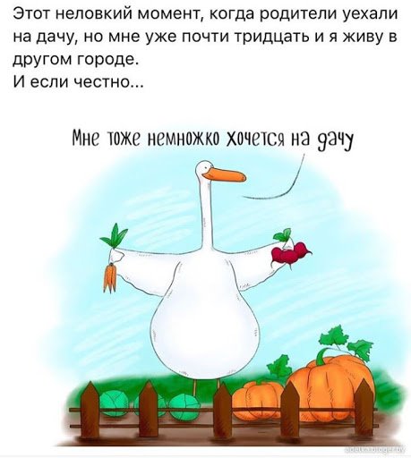 Смешной Гусь рисунок