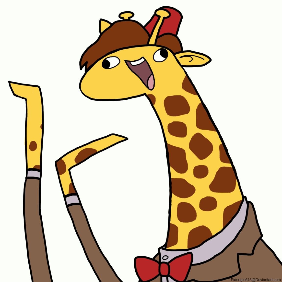 Смешной Жираф