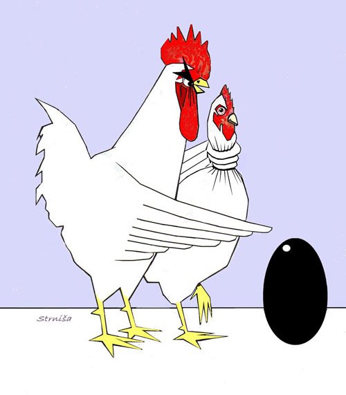 Курочка прикольная