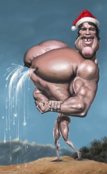 Карикатуры бодибилдеров