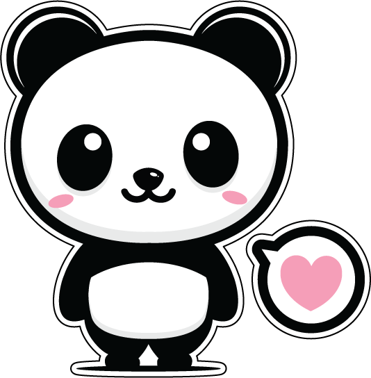 Стикеры пандочки