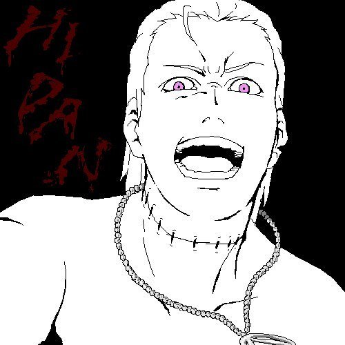 Хидан смеется