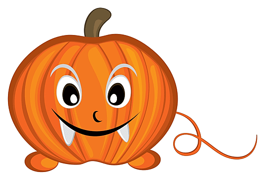 Веселая тыква рисунок