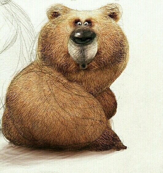 Прикольный мишка