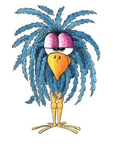 Забавные птицы рисунки