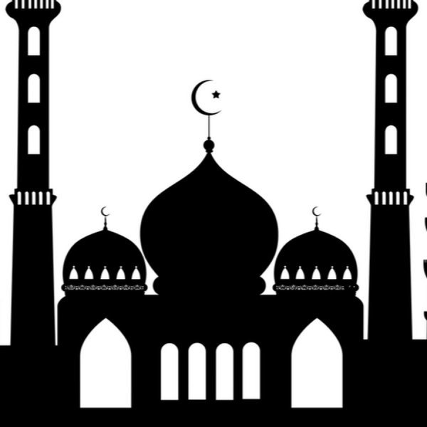 Минарет мечети вектор