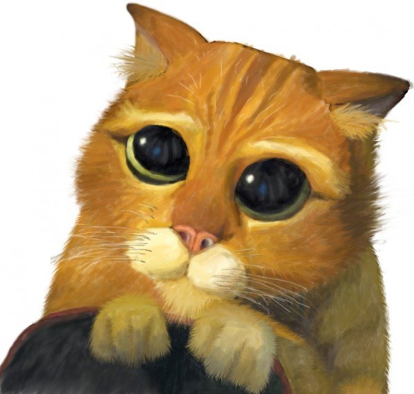 Глазки кота из Шрека