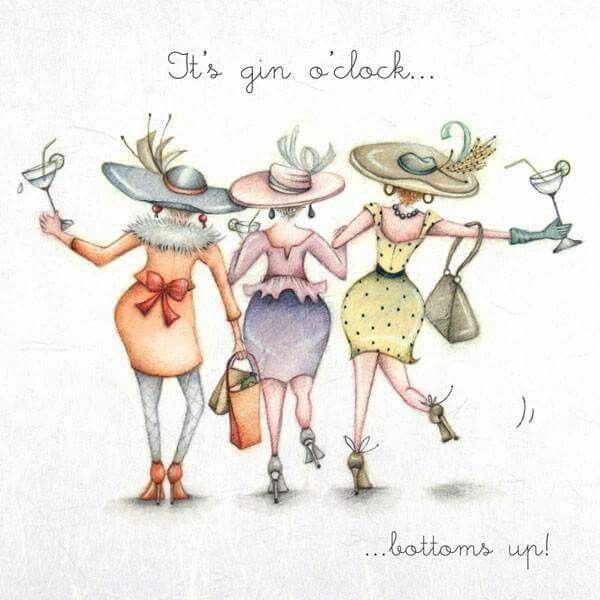 Прикольная открытка от подруг