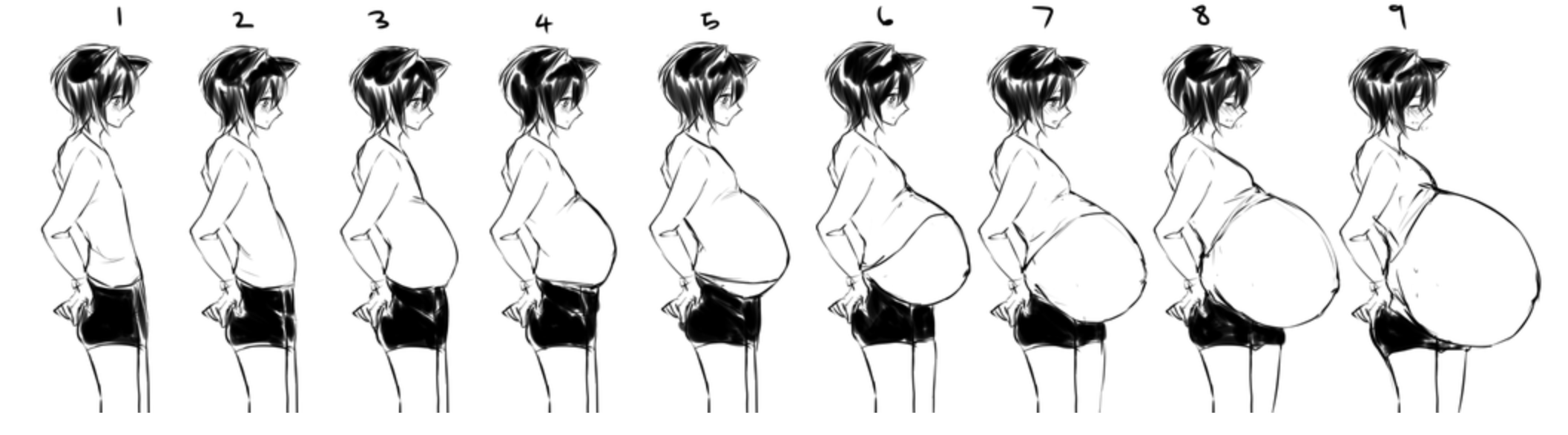 грудь при беременности растет живот фото 103