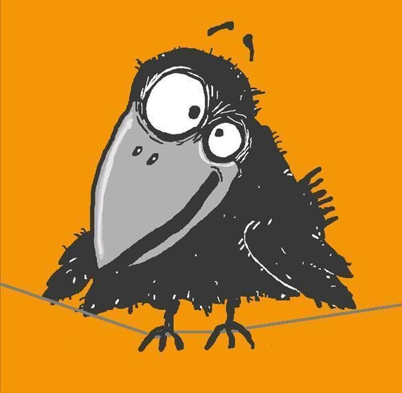 Смешная ворона картинки