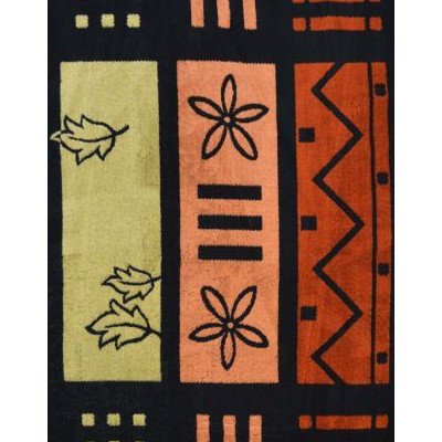 Полотенце пестротканное махровое 70х140