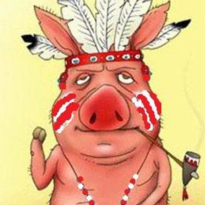 Дикий кабан мультяшный