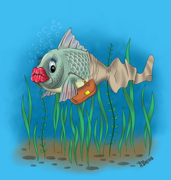 Рыба смешная картинка. Прикольные рыбки. Смешные рыбы. Рыба карикатура. Прикольная рыба рисунок.