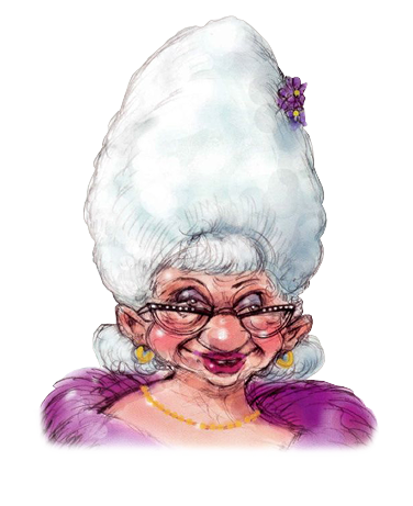 Крутая бабушка