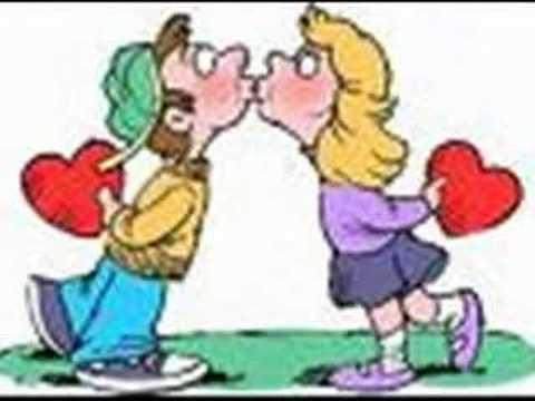 Гиф поцелуй прикольные