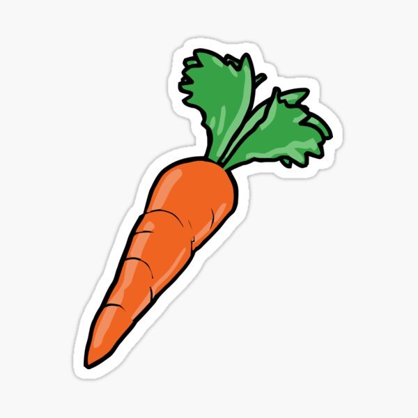 Морковки карточки для детей