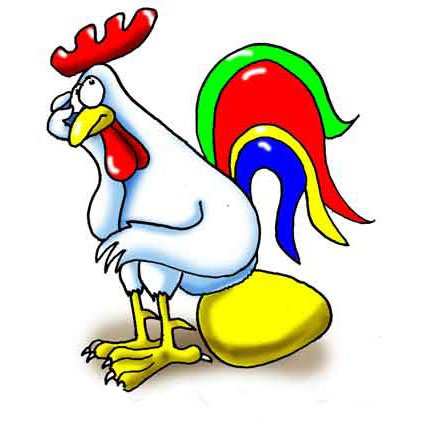 Шарж петух