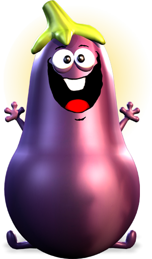 Веселый баклажан