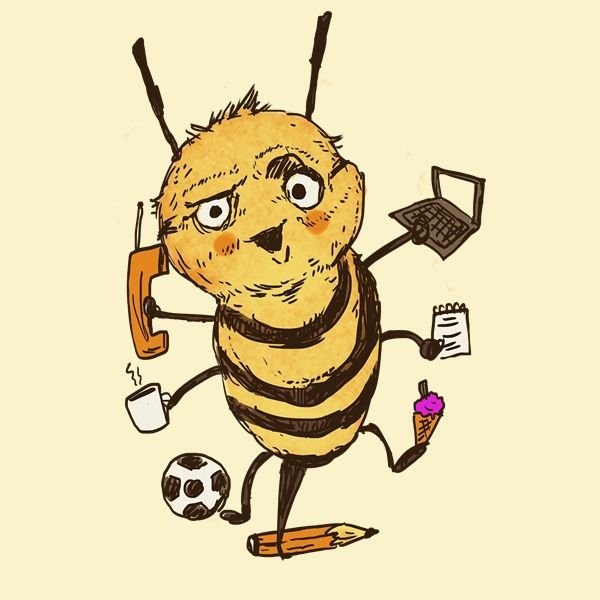 Пчелка труженица