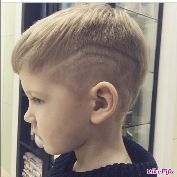 Стрижки для мальчиков с выбриванием