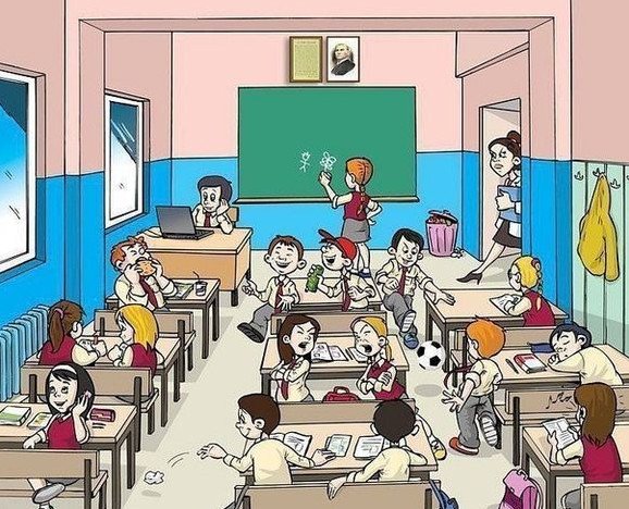Прикольные рисунки на школьную тему