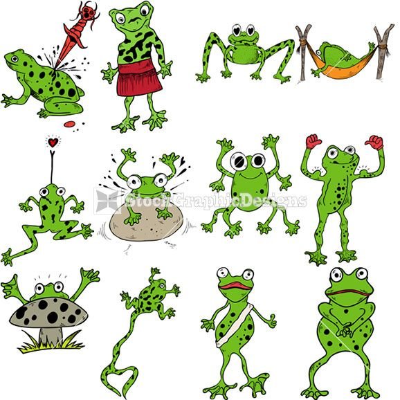 Лягушка на машине нарисовать