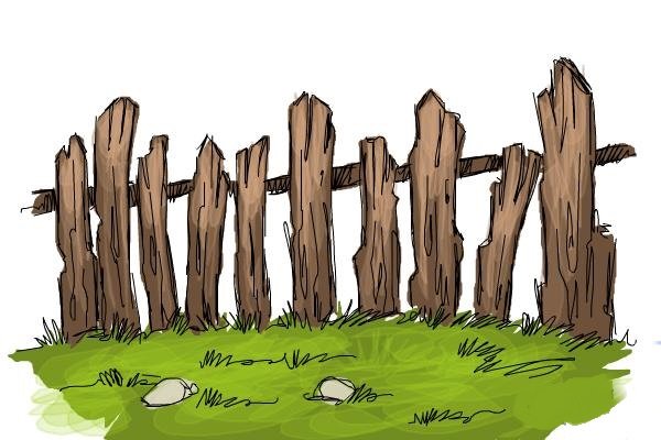 Жил был пес забор