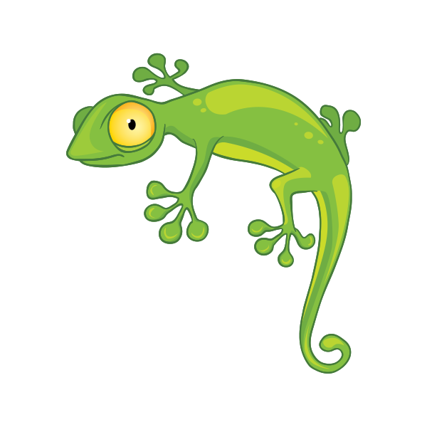 Ящерица вектор