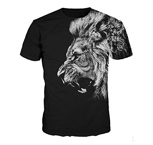 Мужская футболка 3d Лион s