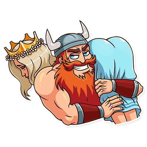 Стикеры Викинги