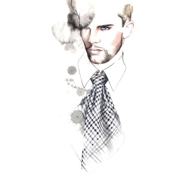 Стильные мужские рисунки