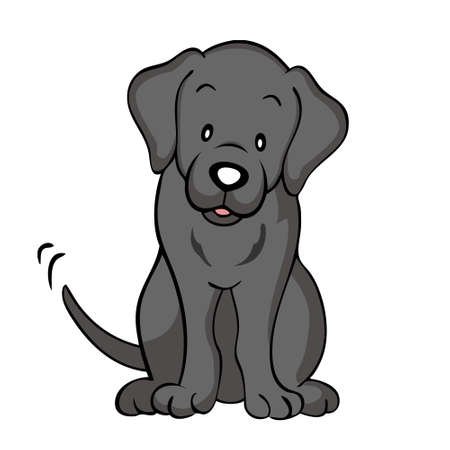 Лабрадор ретривер мультяшный