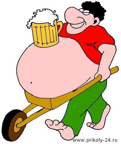 Карикатуры на толстых мужчин