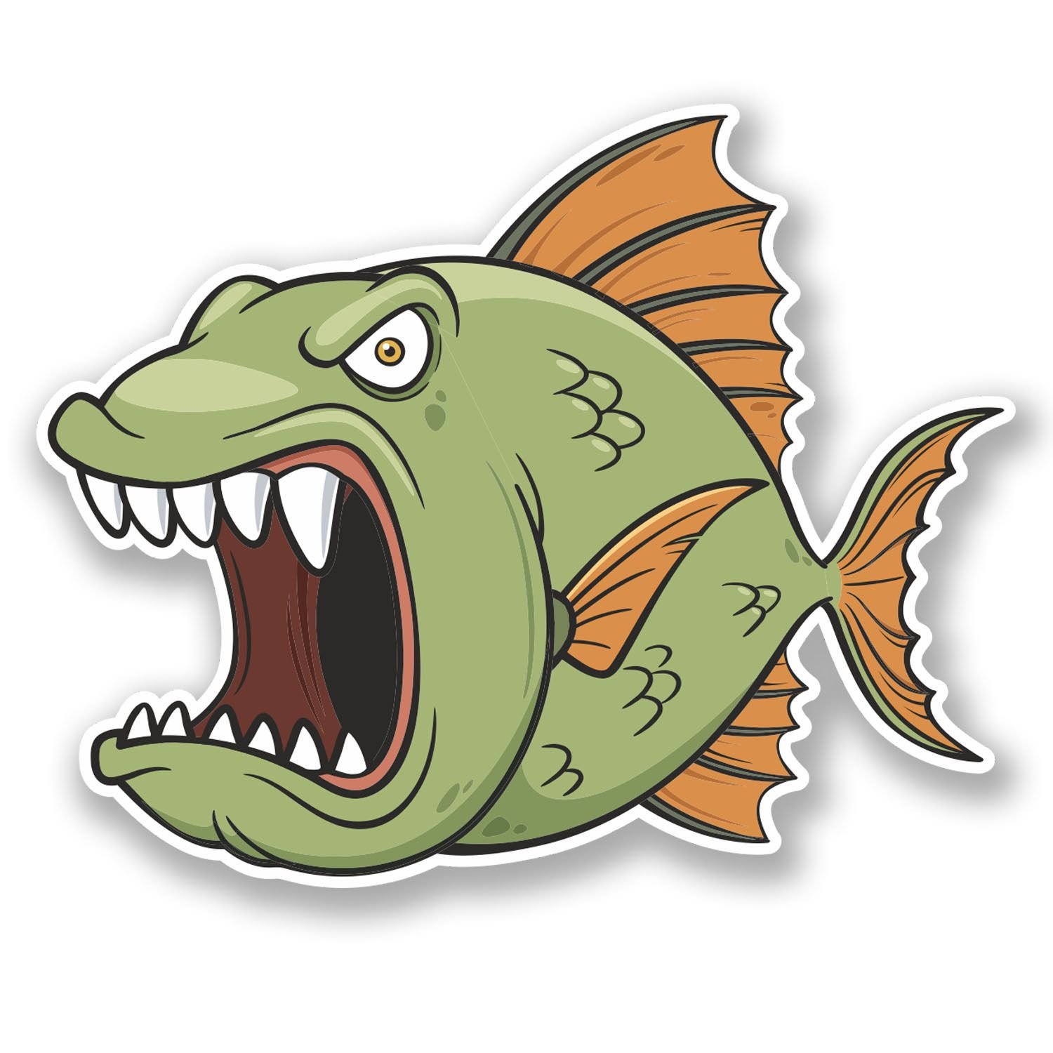 Сердитая рыбка