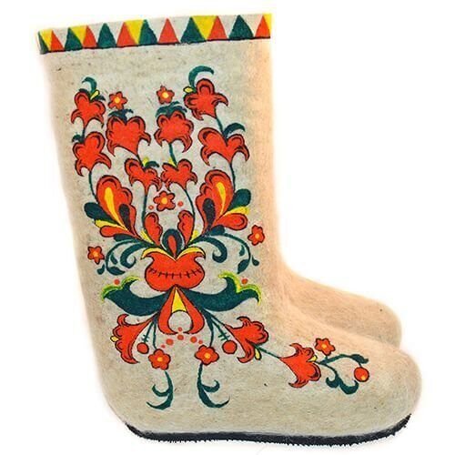 Валенки русские народные рисунок