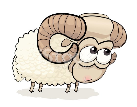 Овен мультяшный