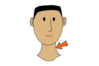 Шея мультяшные