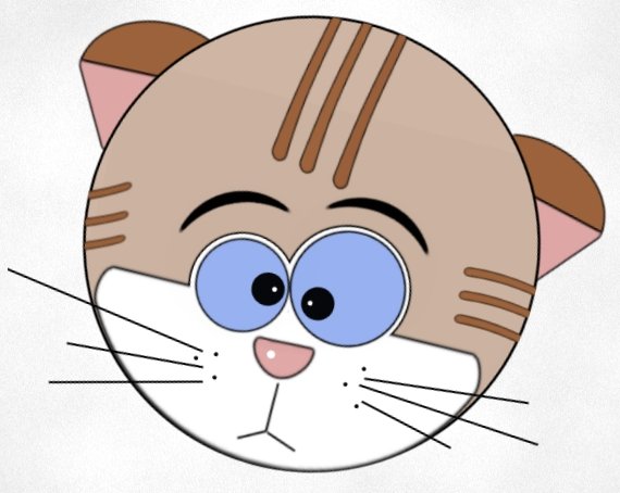 Мордочки котов рисунки