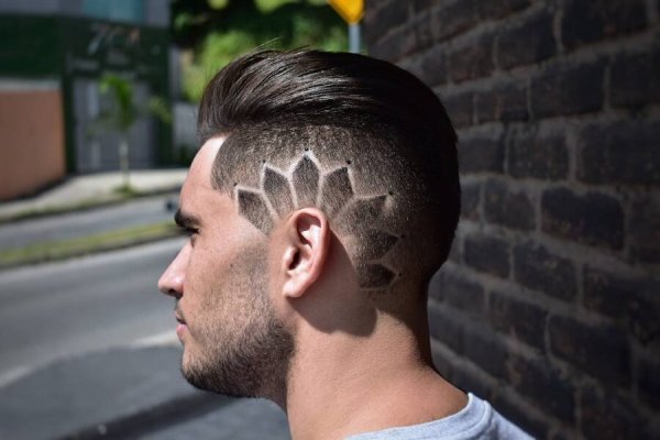 Стрижки для мальчиков с рисунком