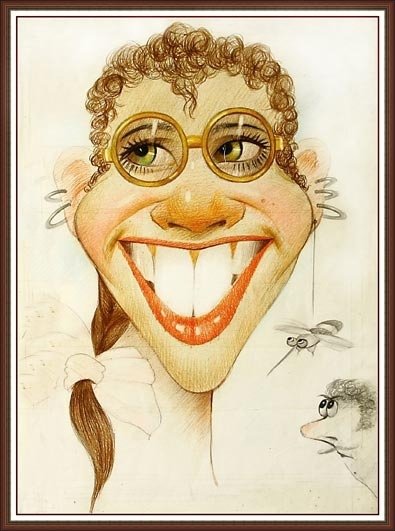 Шаржи на знаменитостей